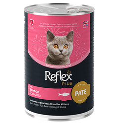 Reflex - Reflex Plus Pate Kitten Somonlu Yavru Kedi Konservesi 400 Gr