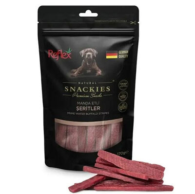 Reflex Snackies Manda Etli Şeritler Köpek Ödülü 170 Gr