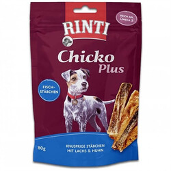 Rinti - Rinti Chicko Plus Stick Balık Ve Tavuklu Köpek Ödülü 80 Gr