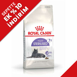 Royal Canin - Royal Canin Sterilised +7 Kısırlaştırılmış Yaşlı Kedi Maması 1,5 Kg + Temizlik Mendili