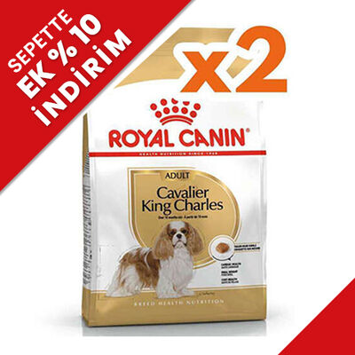 Royal Canin Cavalier King Charles Köpek Maması 3 Kg x 2 Adet + Temizlik Mendili