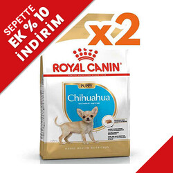 Royal Canin - Royal Canin Chihuahua Puppy Yavru Köpek Maması 1,5 Kg x 2 Adet + Temizlik Mendili