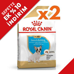 Royal Canin - Royal Canin French Bulldog Puppy Yavru Köpek Maması 3 Kg x 2 Adet + Temizlik Mendili