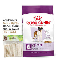 Royal Canin - Royal Canin Giant Adult İri Irk Köpek Maması 15 Kg + Garden Mix 100Lü Burgu Köpek Ödülü