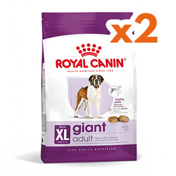 Royal Canin - Royal Canin Giant Adult İri Irk Köpek Maması 15 Kg x 2 Adet + Temizlik Mendili