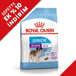 Royal Canin - Royal Canin Giant Junior İri Irk Yavru Köpek Maması 15 Kg + Temizlik Mendili