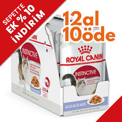 Royal Canin - Royal Canin Pouch Jelly Instinctive Yaş Kedi Maması 85 Gr - BOX - 12 Al 10 Öde