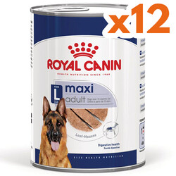 Royal Canin - Royal Canin Maxi Adult Büyük Irk Köpek Konservesi 410 Gr x 12 Adet 