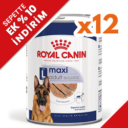 Royal Canin - Royal Canin Maxi Adult Büyük Irk Köpek Konservesi 410 Gr x 12 Adet