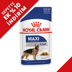 Royal Canin - Royal Canin Maxi Adult Gravy Köpek Yaş Maması 140 Gr