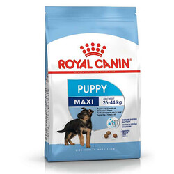 Royal Canin Maxi Puppy Büyük Irk Yavru Köpek Maması 15 Kg + Temizlik Mendili - Thumbnail