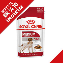 Royal Canin - Royal Canin Medium Adult Gravy Köpek Yaş Maması 140 Gr