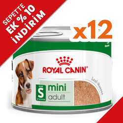 Royal Canin - Royal Canin Mini Adult Küçük Irk Köpek Konservesi 195 Gr x 12 Adet