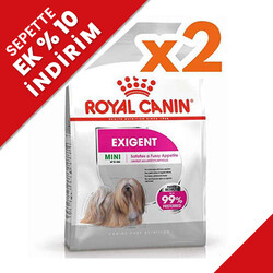 Royal Canin - Royal Canin Mini Exigent Küçük Irk Köpek Maması 3 Kg x 2 Adet + Temizlik Mendili