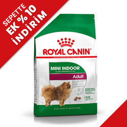 Royal Canin - Royal Canin Mini Indoor Adult Yetişkin Köpek Maması 1,5 Kg + Temizlik Mendili