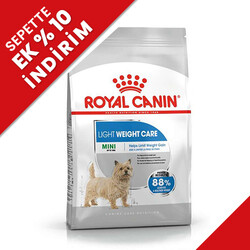 Royal Canin - Royal Canin Mini Light Küçük Irk Diyet Köpek Maması 3 Kg + Temizlik Mendili