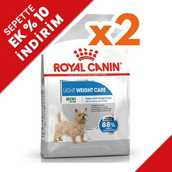 Royal Canin - Royal Canin Mini Light Küçük Irk Diyet Köpek Maması 3 Kg x 2 Adet + Temizlik Mendili