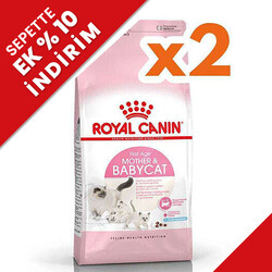 Royal Canin - Royal Canin Mother & Babycat Yavru Kedi Maması 4 Kg x 2 Adet + Temizlik Mendili