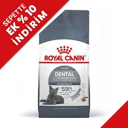 Royal Canin - Royal Canin Dental Care Diş Sağlığı Kedi Maması 1,5 Kg + Temizlik Mendili