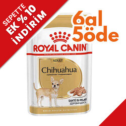 Royal Canin - Royal Canin Pouch Chihuahua Irkı Özel Yaş Köpek Maması 85 Gr - 6 Al 5 Öde