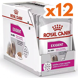 Royal Canin - Royal Canin Pouch Exigent Adult Tüm Irklar İçin Köpek Yaş Maması 85 Gr - BOX - x 12 Adet