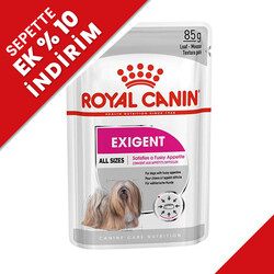 Royal Canin - Royal Canin Pouch Exigent Adult Tüm Irklar İçin Köpek Yaş Maması 85 Gr