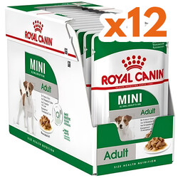 Royal Canin - Royal Canin Pouch Mini Adult Köpek Yaş Maması 85 Gr - BOX - x 12 Adet