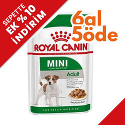 Royal Canin - Royal Canin Pouch Mini Adult Köpek Yaş Maması 85 Gr - 6 Al 5 Öde