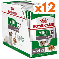 Royal Canin - Royal Canin Pouch Mini Ageing Yaşlı Köpek Yaş Maması 85 Gr - BOX - x 12 Adet