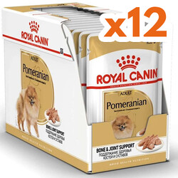 Royal Canin - Royal Canin Pouch Pomeranian Irkı Özel Yaş Köpek Maması 85 Gr - BOX - x 12 Adet