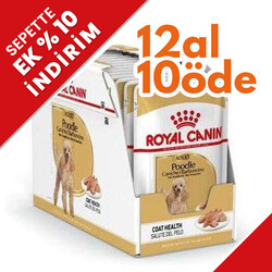 Royal Canin - Royal Canin Pouch Poodle Irkı Özel Yaş Köpek Maması 85 Gr - BOX - 12 Al 10 Öde