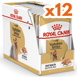 Royal Canin - Royal Canin Pouch Yorkshire Terrier Irkı Özel Yaş Köpek Maması 85 Gr - BOX - x 12 Adet