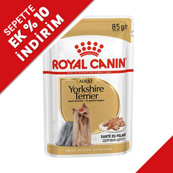 Royal Canin - Royal Canin Pouch Yorkshire Terrier Irkı Özel Yaş Köpek Maması 85 Gr