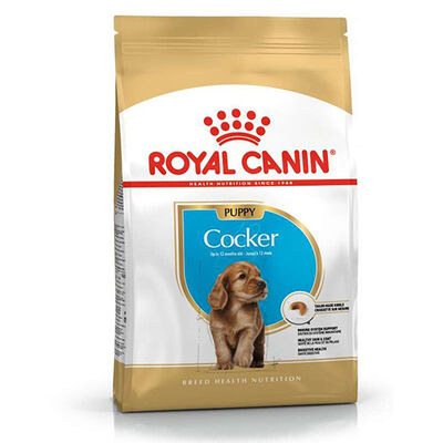 Royal Canin Cocker Puppy Irk Yavru Köpek Maması 3 Kg + Temizlik Mendili