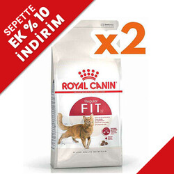 Royal Canin - Royal Canin Regular Fit Kedi Maması 4 Kg x 2 Adet + Temizlik Mendili