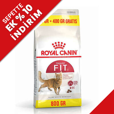 Royal Canin Regular Fit Yetişkin Kedi Maması 400 + 400 (800 Gr)