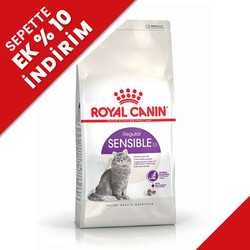 Royal Canin - Royal Canin Sensible Hassas Kedi Maması 15 Kg + Temizlik Mendili