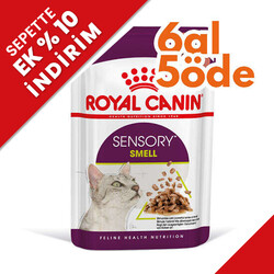 Royal Canin - ​Royal Canin Sensory Smell Pouch Yaş Kedi Maması 85 Gr - 6 Al 5 Öde