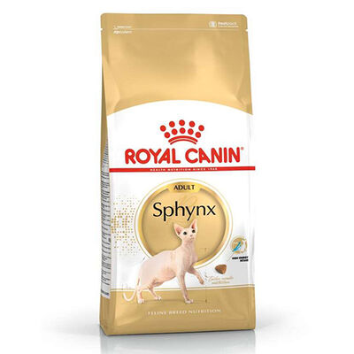 Royal Canin Sphynx Özel Irk Yetişkin Kedi Maması 2 Kg + Temizlik Mendili