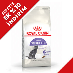 Royal Canin - Royal Canin Sterilised Kısırlaştırılmış Kedi Maması 4 Kg + Temizlik Mendili