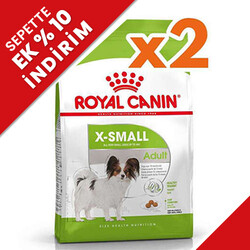 Royal Canin - Royal Canin X-Small Ageing 12 Yaş Üzeri Yaşlı Köpek Maması 1.5 Kg x 2 Adet + Temizlik Mendili