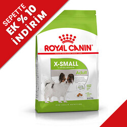 Royal Canin - Royal Canin X-Small Küçük Irk Köpek Maması 1,5 Kg + Temizlik Mendili