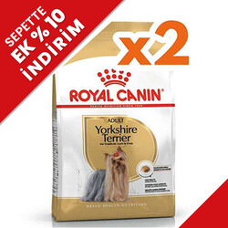 Royal Canin - Royal Canin Yorkshire Terrier Köpek Maması 1,5 Kg x 2 Adet + Temizlik Mendili