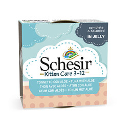 Schesir - Schesir 03064100 Kitten Ton Balıklı Aloe Yavru Kedi Konservesi 85 Gr