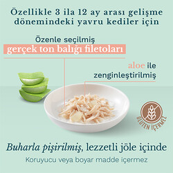 Schesir 03064101 Kitten Tavuklu Aloe Veralı Yavru Kedi Konservesi 85 Gr - Thumbnail