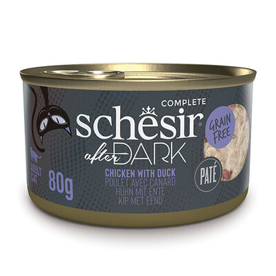 Schesir After Dark Pate Tavuk ve Ördekli Kedi Konservesi 80 Gr