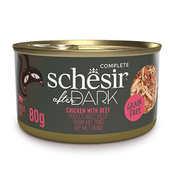 Schesir - Schesir After Dark Tavuklu ve Sığır Etli Kedi Konservesi 80 Gr