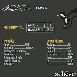 Schesir After Dark Wholefood Tavuklu Kedi Konservesi 80 Gr - Thumbnail