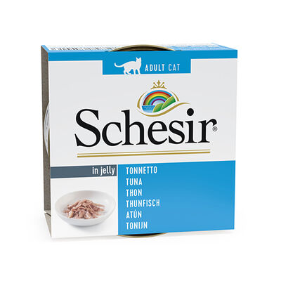 Schesir C135 Jelly Tonno Ton Balıklı Jöleli Kedi Konservesi 85 Gr