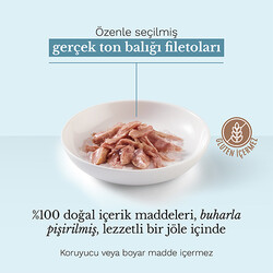 Schesir C168 Tonno Ton Balıklı ve Pirinçli Kedi Konservesi 85 Gr - Thumbnail